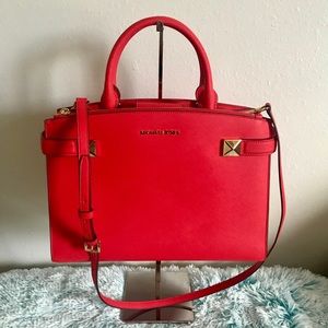 MICHAEL KORS Karla Medium East West Satchel